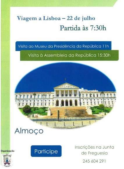 VIAGEM A LISBOA - 22 DE JULHO 