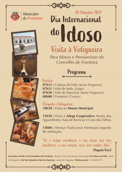 DIA INTERNACIONAL DO IDOSO | MUNICÍPIO DE FRONTEIRA 