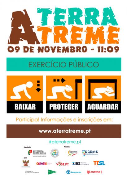 A TERRA TREME 2022 - Exercício Público de Sensibilização para o Risco Sísmico A TERRA TREME 2022 - Exercício Público de Sensibilização para o Risco Sísmico
